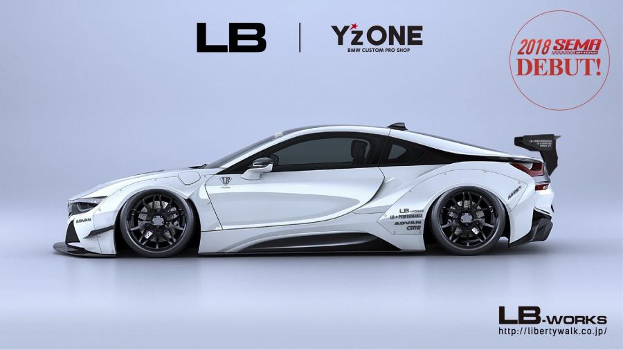  BMW i8 Coupe by Liberty Walk 2018 года  (фото 5 из 5)